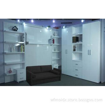 Foldable Multifunctional Double Wall Bed mechanism With Sof